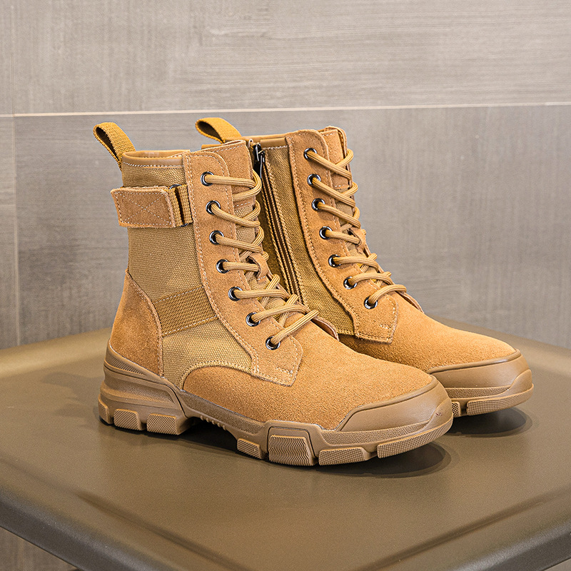Women'S Fashion Hiking Boots - 2026 신상 봄/여름 가을/겨울 천연 가죽