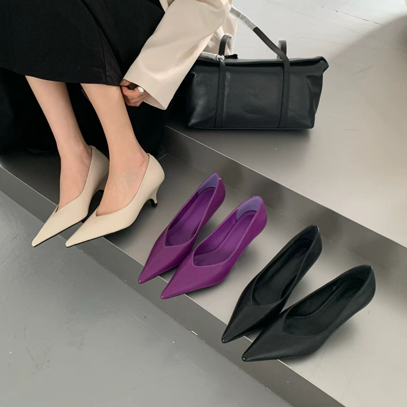 Women Fashion Trend 2025 - SUOJIALUN 2025 봄 신상 여성 펌프스