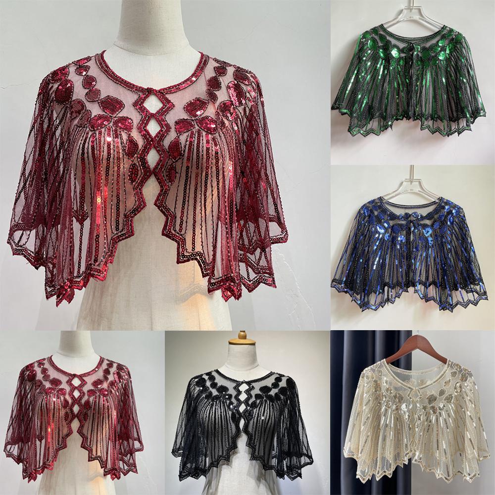 Women'S Fashion In The 1920S - 1920년대 여성 플래퍼 숄 파티 숄