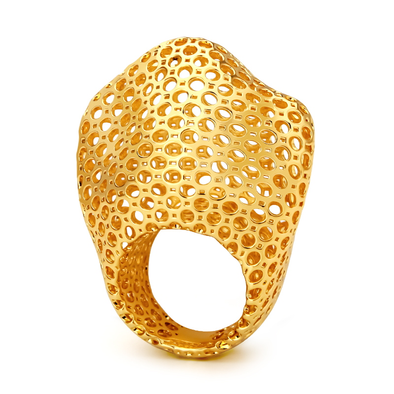 Women'S Fashion Website - IVOG 여성용 큰 크라운 모양 반지,