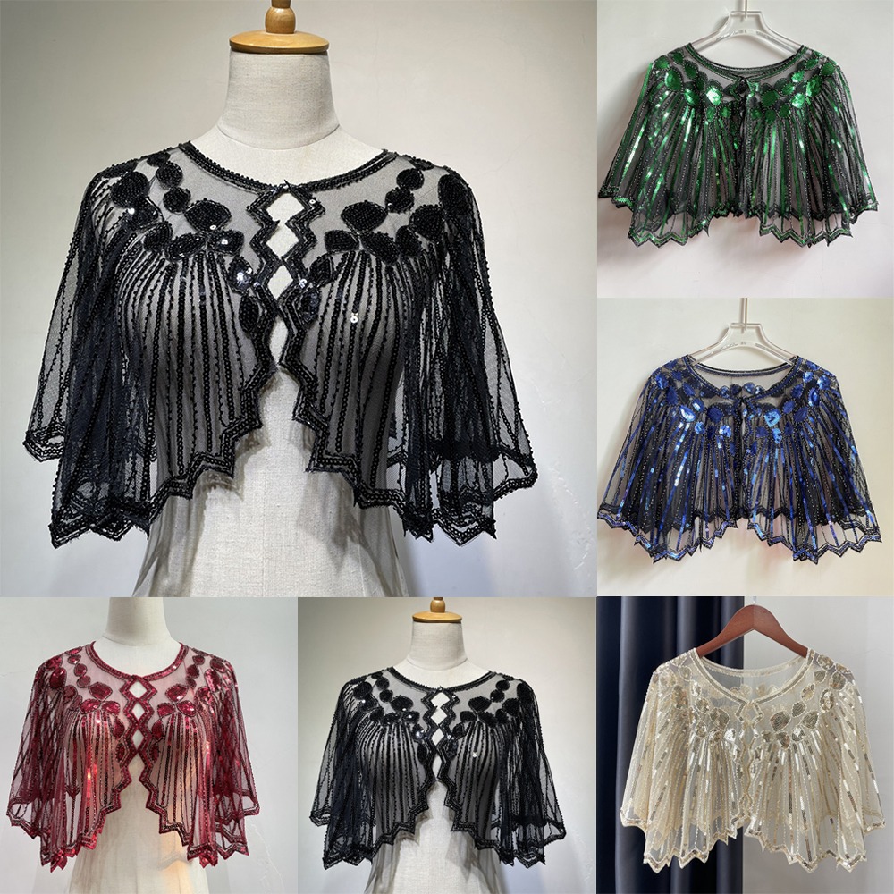Women'S Fashion In The 1920S - 패션 1920년대 웨딩 파티 숄 플래퍼