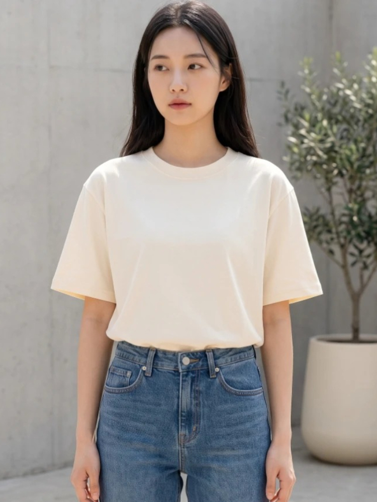 Women'S Fashion Trends 2026 Spring Summer - zjaiss 루즈 캐주얼 다목적 반팔 티셔츠