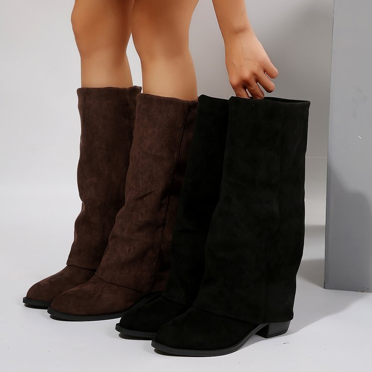 Women'S Fashion Boots 2025 - 여성 무릎 높은 부츠 가을 패션