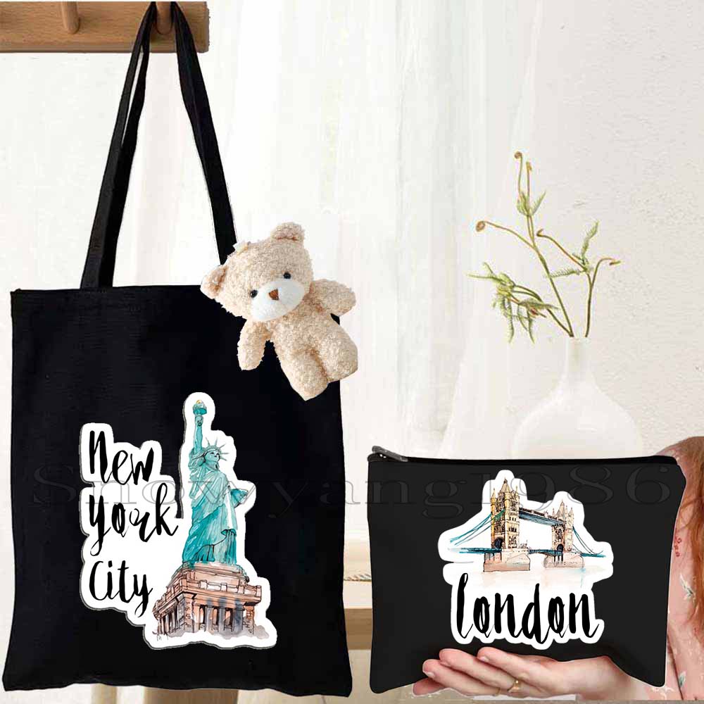 Women'S Fashion London - 3PCS 밀라노 모스크바 네덜란드 뉴욕 파리