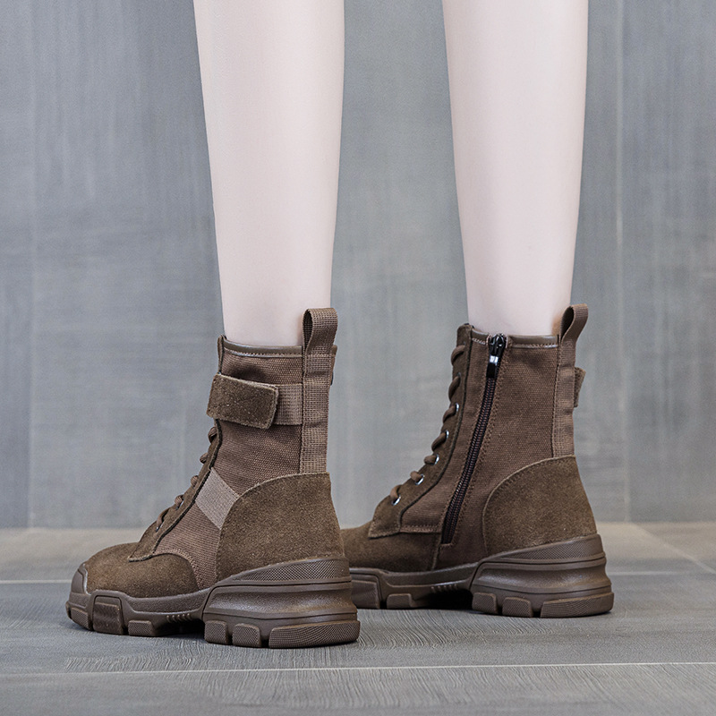 2026 신상 봄/여름 가을/겨울 천연 가죽 여성 부츠 - Women'S Fashion Hiking Boots 리뷰 및 가격