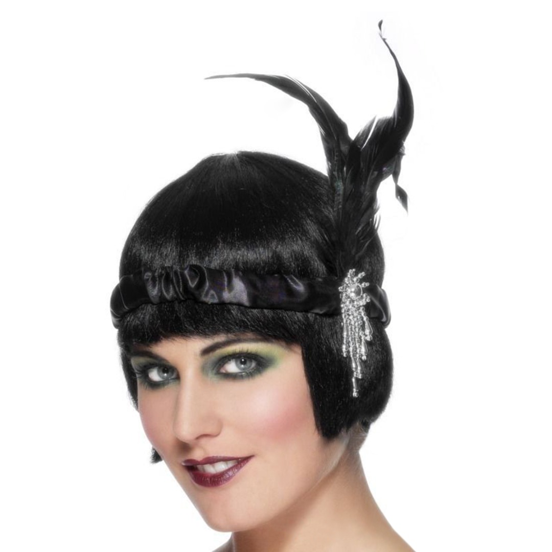 숙녀 Flapper 깃털 머리띠 찰스턴 머리 장식 개츠 - Women'S Fashion In The 1920S 리뷰 및 가격