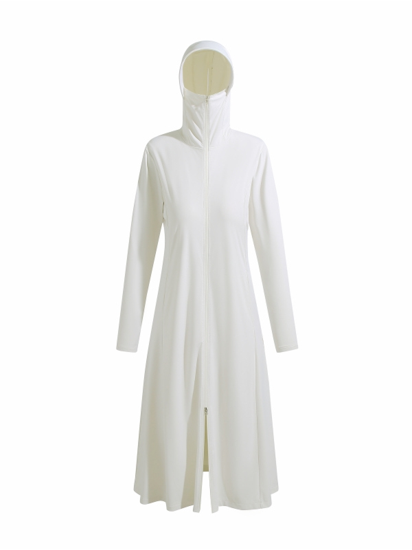 긴 경량 느슨한 얼음 실크 자외선 차단 의류 남성 여성 - Women'S Fashion Long Coat 리뷰 및 가격