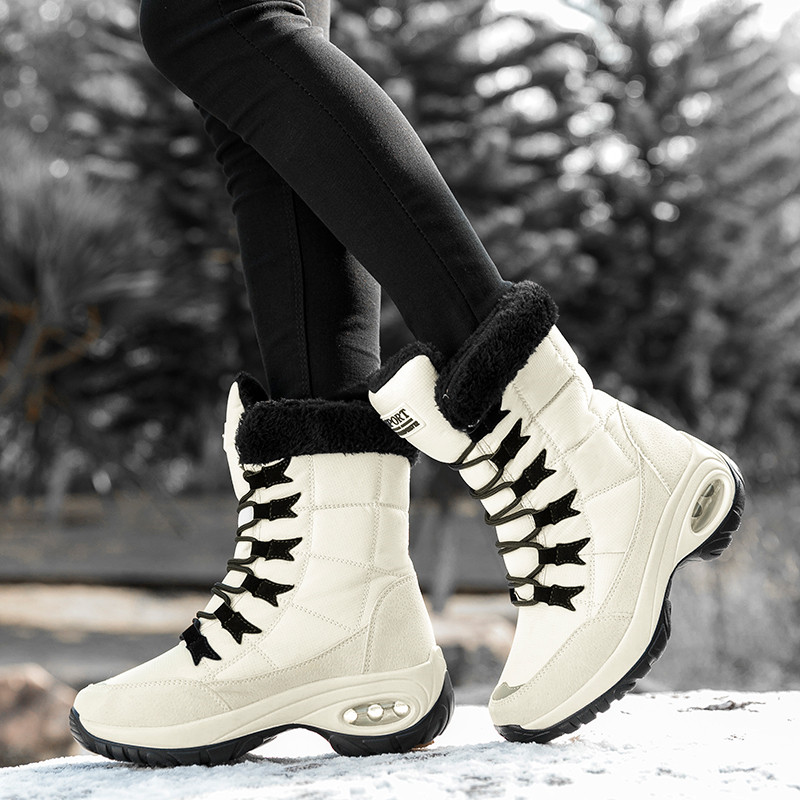 고급 여성용 스노우 부츠 패션 플러시 따뜻한 겨울 부츠 - Women'S Fashion Hiking Boots 리뷰 및 가격