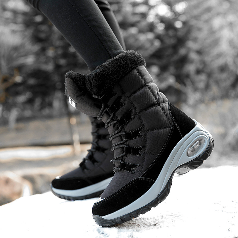 고급 여성용 스노우 부츠 패션 플러시 따뜻한 겨울 부츠 - Women'S Fashion Hiking Boots 리뷰 및 가격