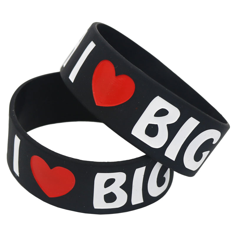 I Love Big Time Rush 실리콘 손목 밴드 - Women Fashion Now 리뷰 및 가격
