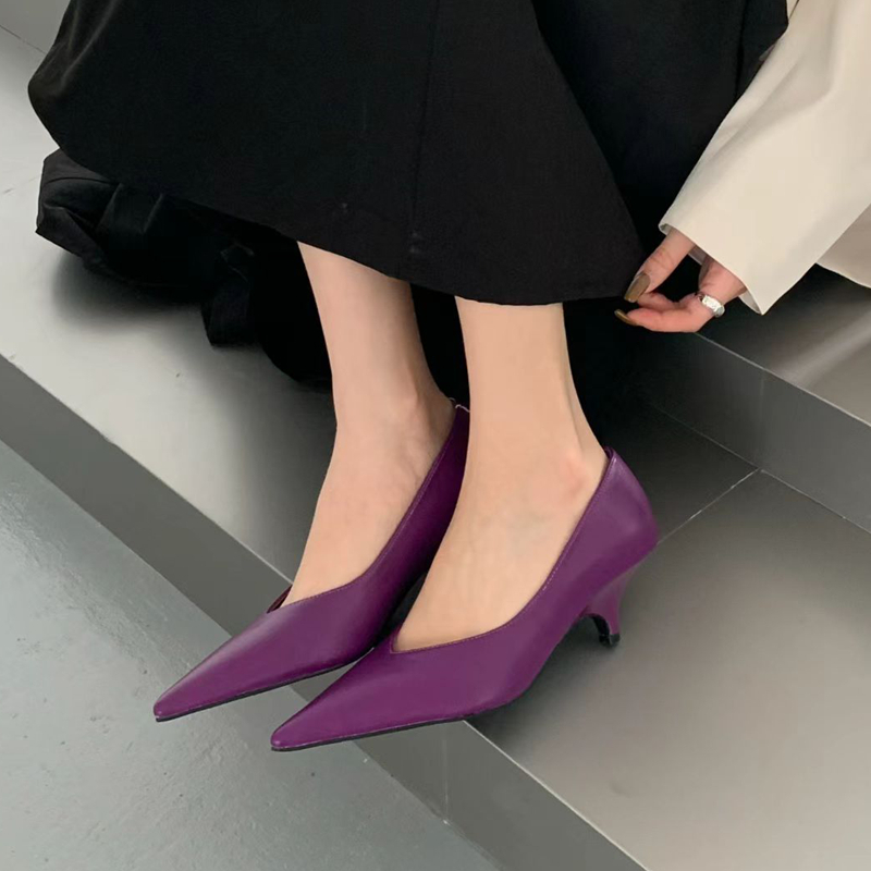 SUOJIALUN 2025 봄 신상 여성 펌프스 슈즈  - Women Fashion Trend 2025 리뷰 및 가격
