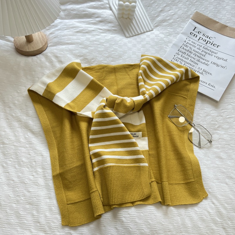블랙 앤 화이트 니트 스트라이프 올매치 패션 장식, 레 - Women'S Fashion Website 리뷰 및 가격