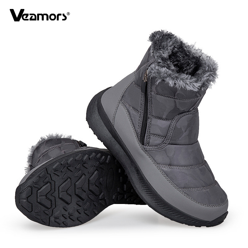 패션 여성 스노우 부츠 하이탑 겨울 면화 신발 플러시  - Women'S Fashion Hiking Boots 리뷰 및 가격