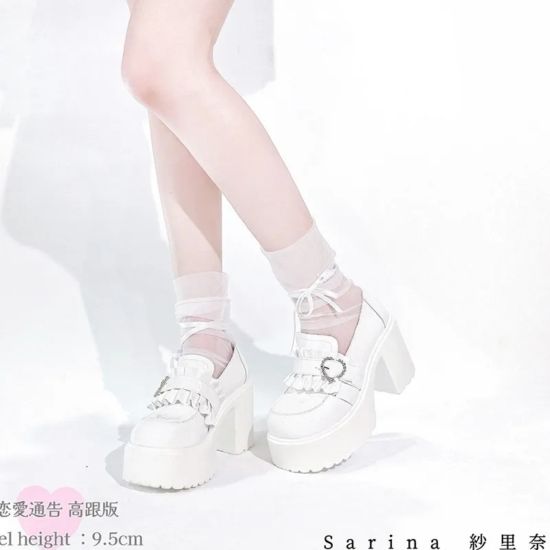 두꺼운 바닥 메리 제인 작은 가죽 신발 여성 2025  - Women Fashion Trend 2025 리뷰 및 가격