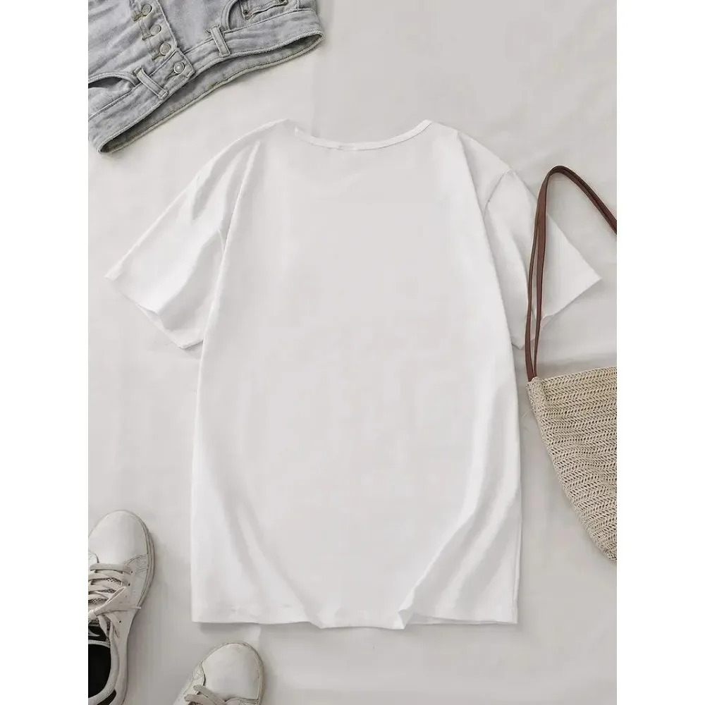 믿음의 명언 그래픽 티셔츠 신의 축복으로 안받은 예수  - Women Fashion Quotes 리뷰 및 가격