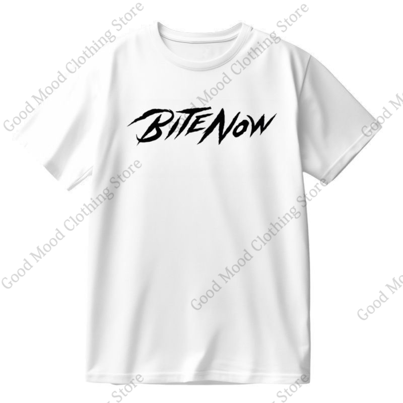 MEOVV BITE NOW 티셔츠 K팝 패션 같은 글자 - Women Fashion Now 리뷰 및 가격