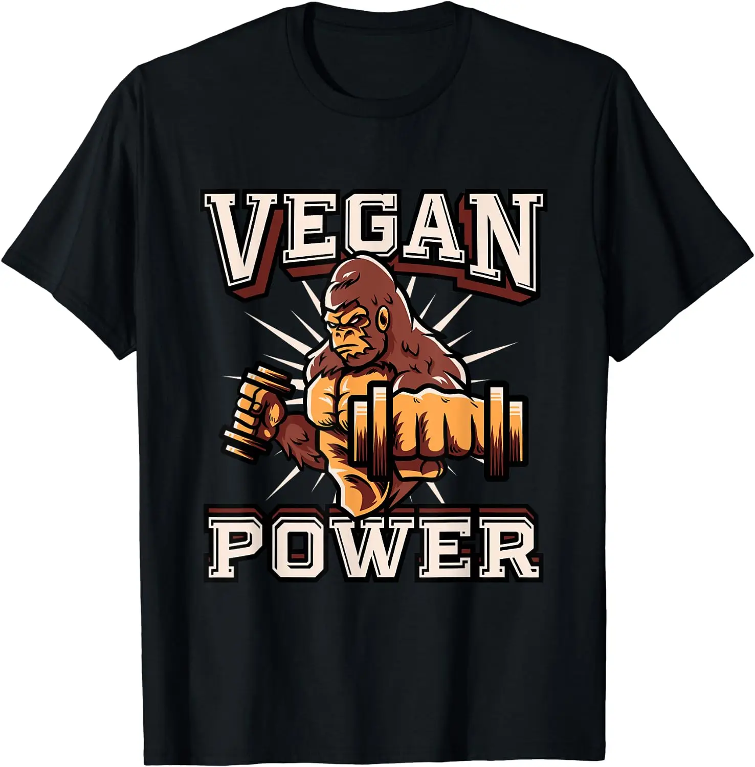 Vegan Power 채식주의자 및 채식주의 운동 티셔 - Women'S Fashion Magazine 리뷰 및 가격