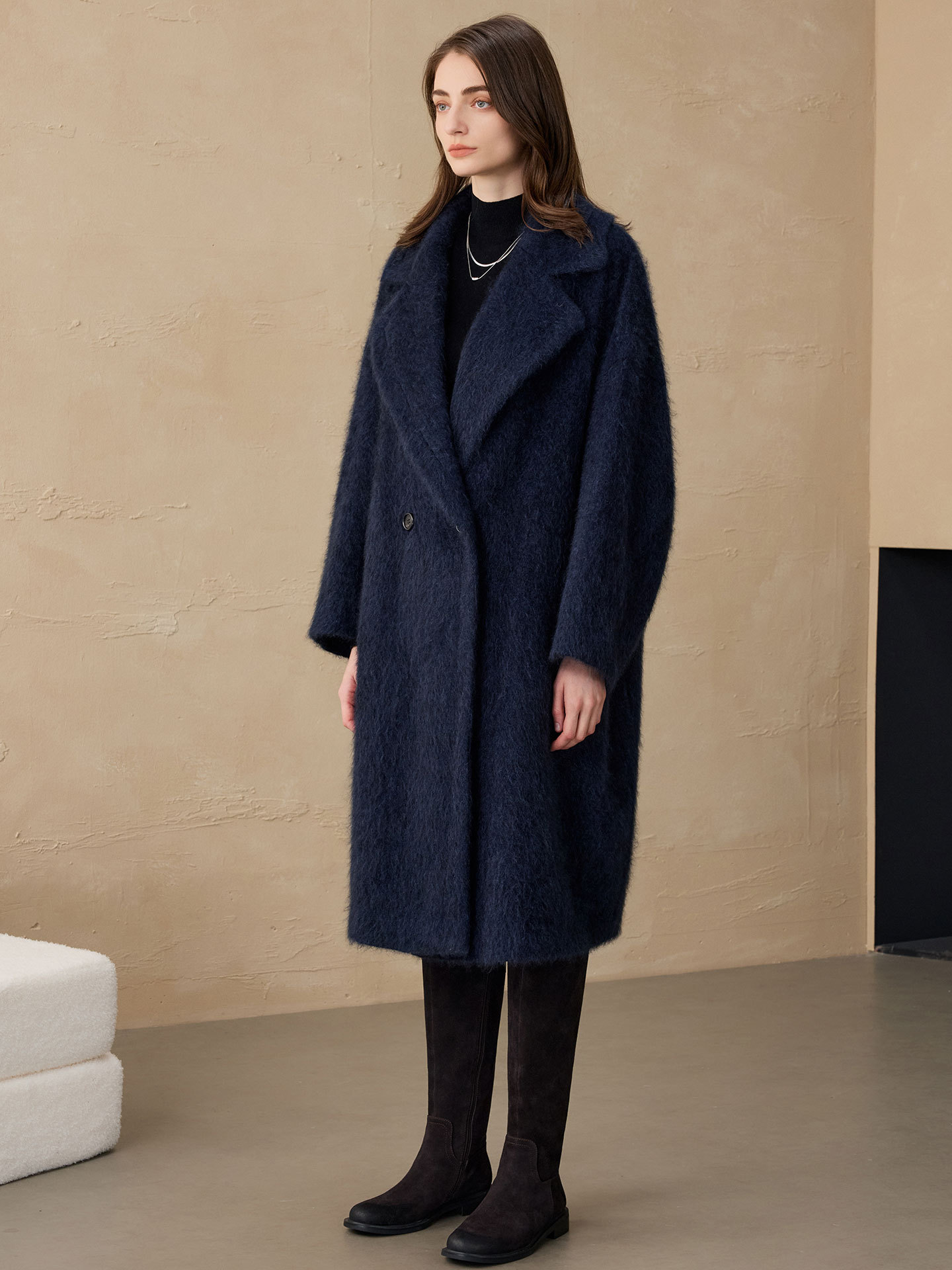 Allingentle 여성용 블레이저 울 패션 롱 재킷 - Women'S Fashion Long Coat 리뷰 및 가격
