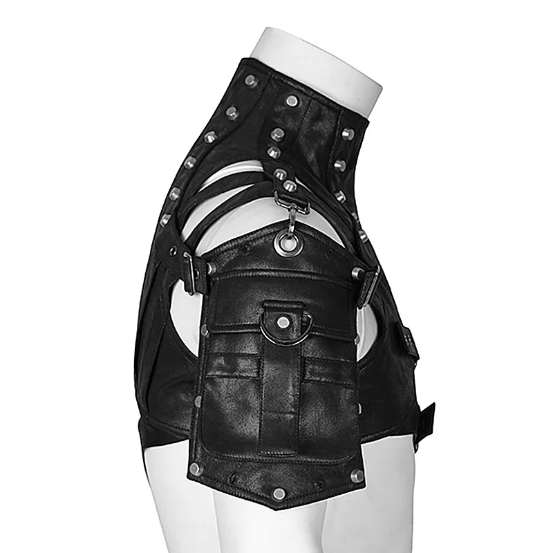 Steampunk 중세 가죽 갑옷 남성 여성을위한 주머 - Women'S Fashion Leather Jacket 리뷰 및 가격