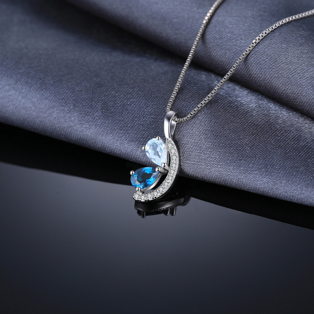 JewelryPalace 자연 하늘 런던 블루 토 파  - Women'S Fashion London 리뷰 및 가격