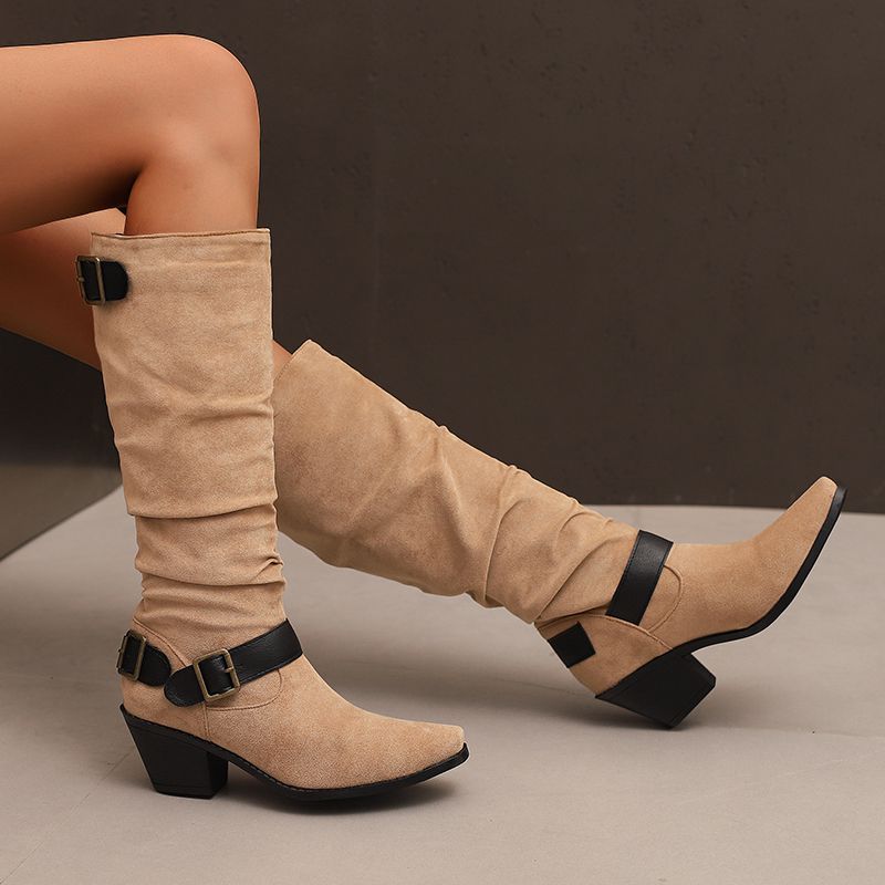 리브 캣 2025 여성 패션 더블웨어 부츠 라운드 토  - Women'S Fashion Boots 2025 리뷰 및 가격