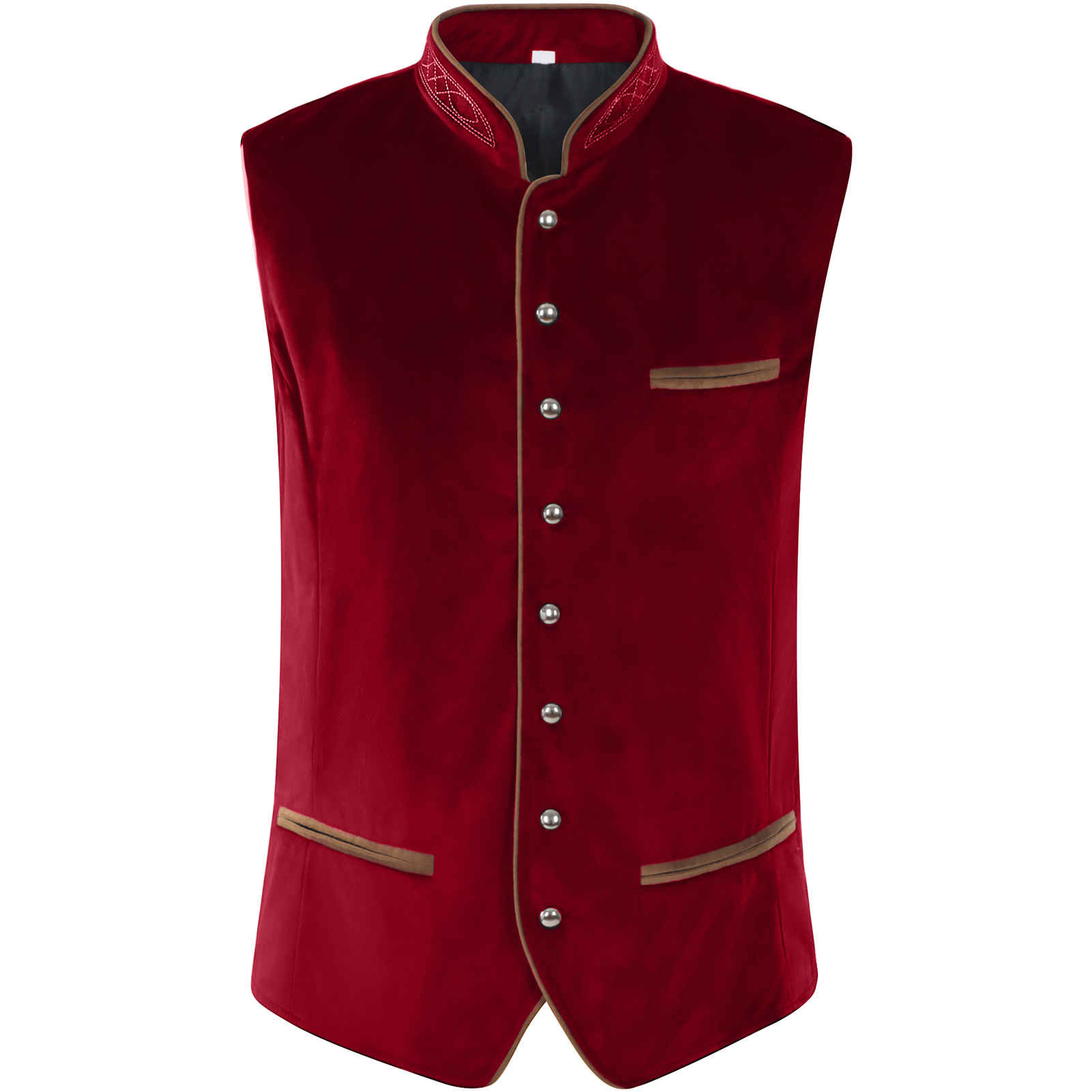 뮌헨 옥토버페스트 스타일 조끼 무대 의상, 할로윈 바  - Women Fashion Vest 리뷰 및 가격