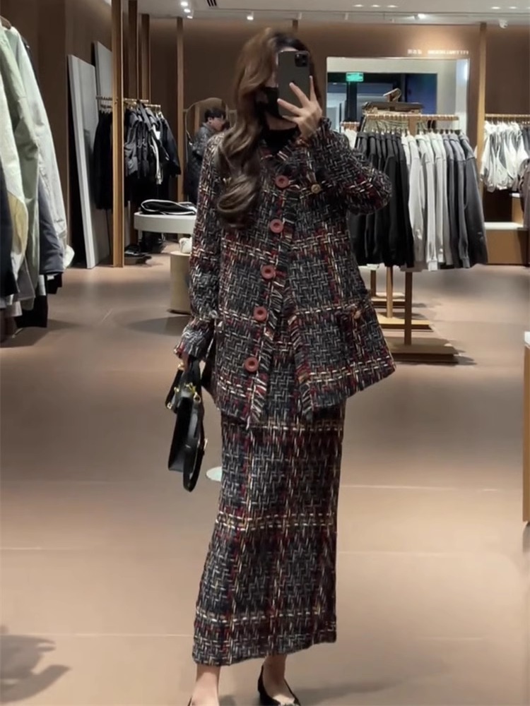겨울 신상 여성 패션 고급스러운 분위기의 굵은 직조 작 - Women'S Fashion Long Coat 리뷰 및 가격