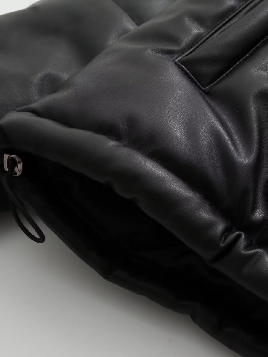 루즈핏 캐주얼 PU 가죽 자켓 여성용 두꺼운 겨울 방풍 - Women'S Fashion Leather Jacket 리뷰 및 가격