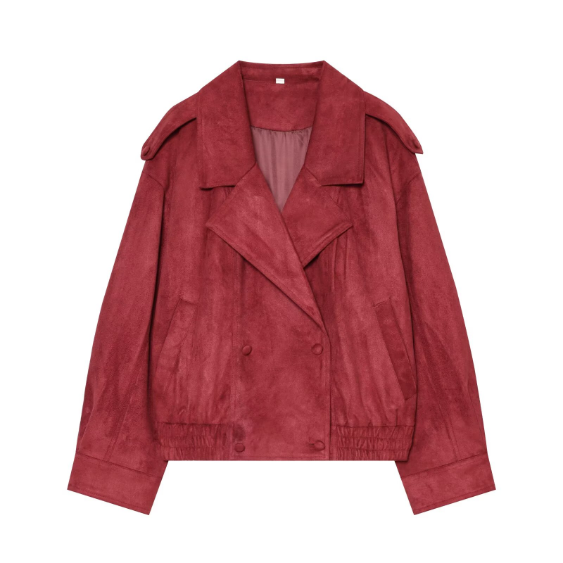 여성 2026 신상 스웨이드 느낌 가죽 스트랩 에비에이 - Women'S Fashion Leather Jacket 리뷰 및 가격