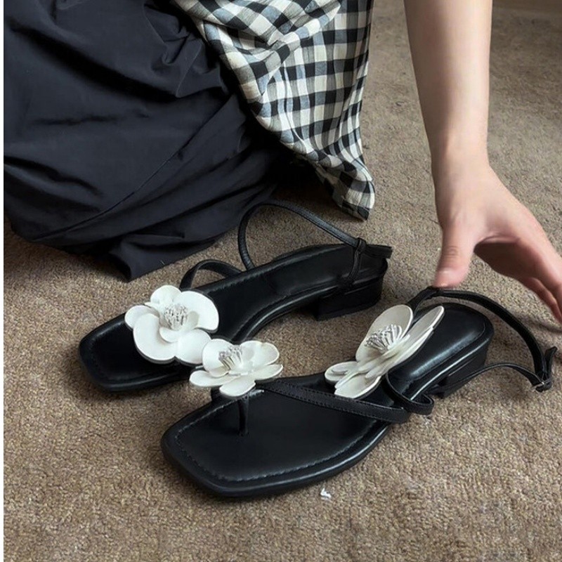 Wonen 플라워 클립 토 하이 샌들 럭셔리 새 신발  - Women'S Fashion Spring Summer 2026 리뷰 및 가격