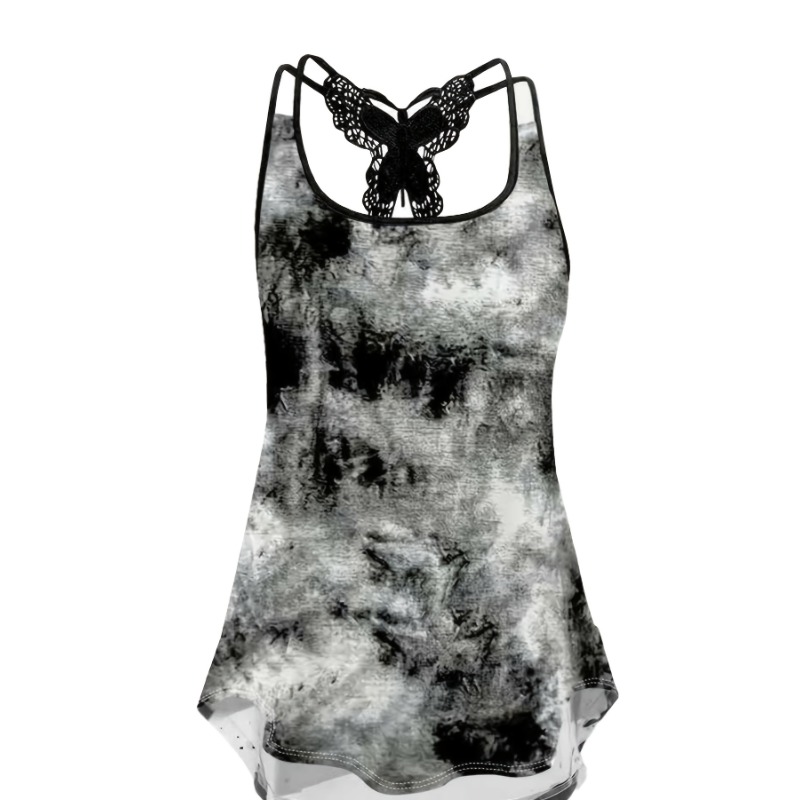 플러스 사이즈 1XL-5XL 프린트 탱크 탑 섹시 슬링 - Women Fashion Vest 리뷰 및 가격