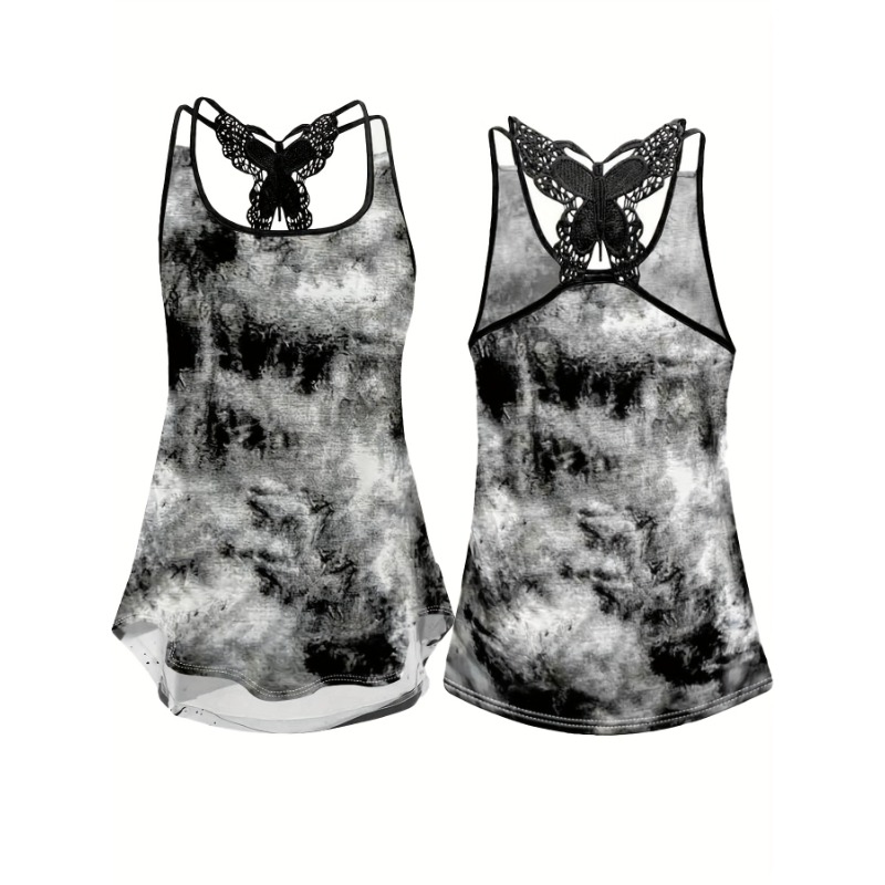 플러스 사이즈 1XL-5XL 프린트 탱크 탑 섹시 슬링 - Women Fashion Vest 리뷰 및 가격