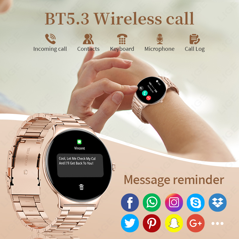 2025True AMOLED 스마트 시계 숙녀 화면은  - Women'S Day Fashion Show 리뷰 및 가격