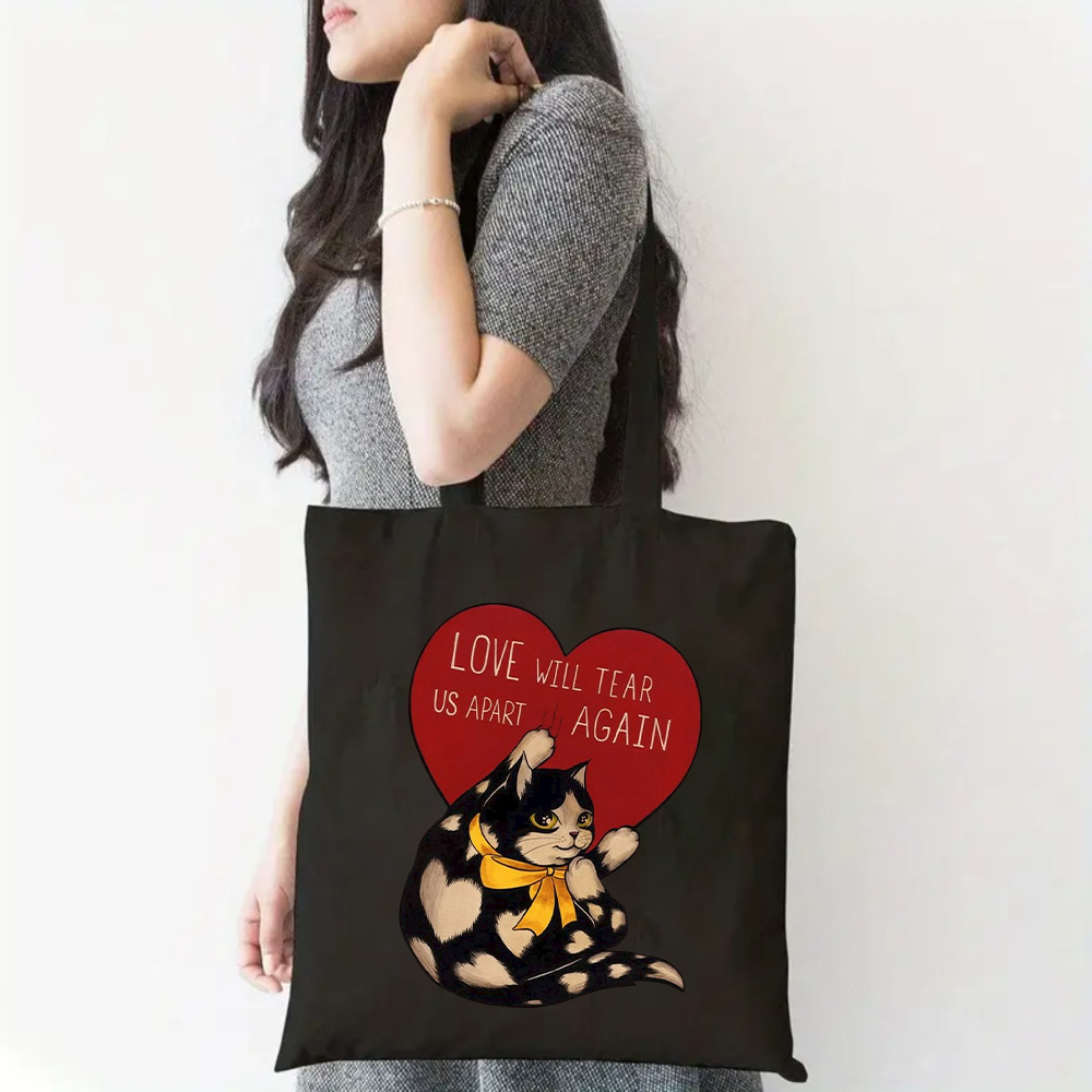이제 나는 당신의 개가 되고 싶다 고양이 프린트 블랙  - Women Fashion Now 리뷰 및 가격